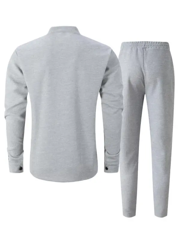 Men's new spring and autumn suit set