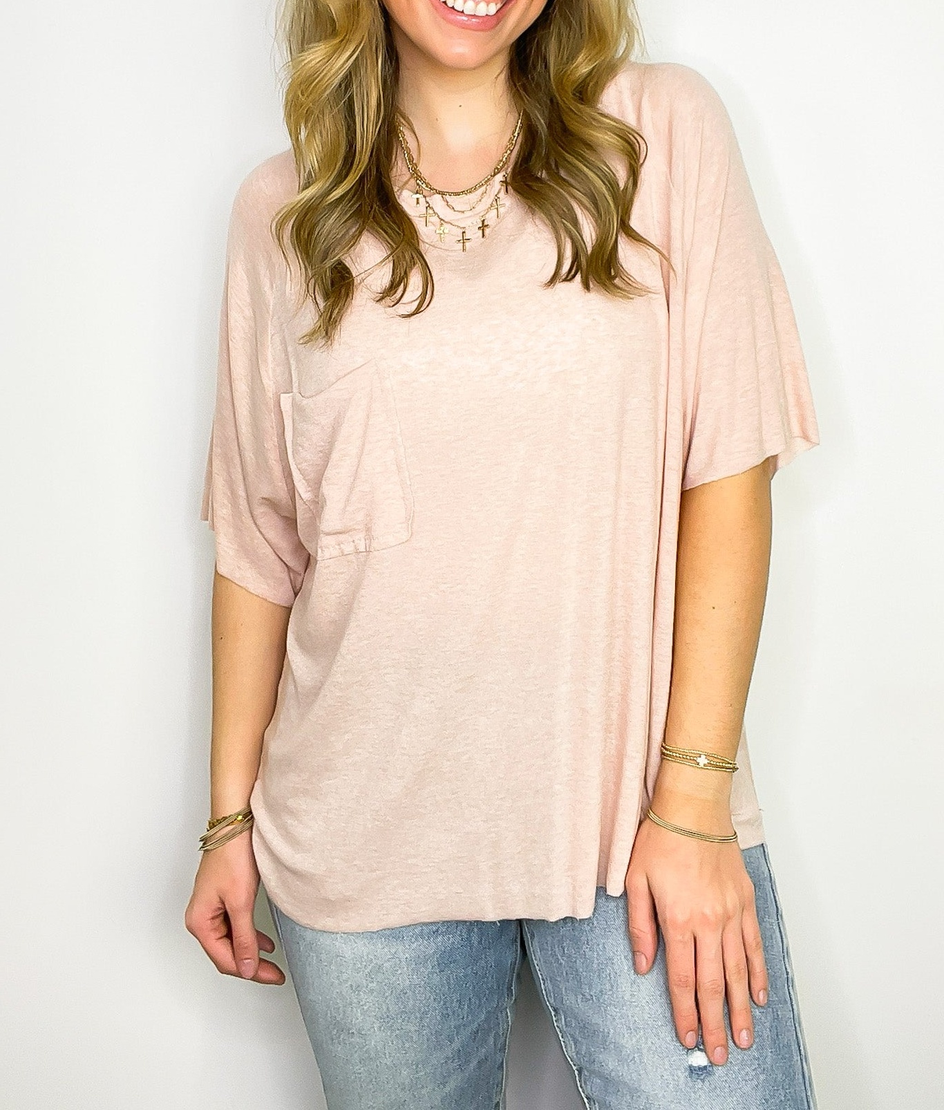 Inspire Me Casual Pocket Tee