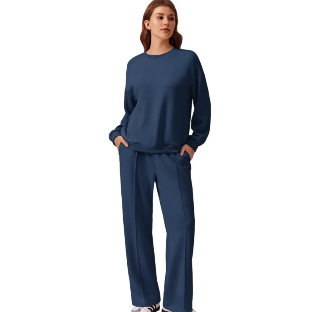 🔥Women's Casual Two-Piece Long-Sleeve Sweatshirt Set🔥