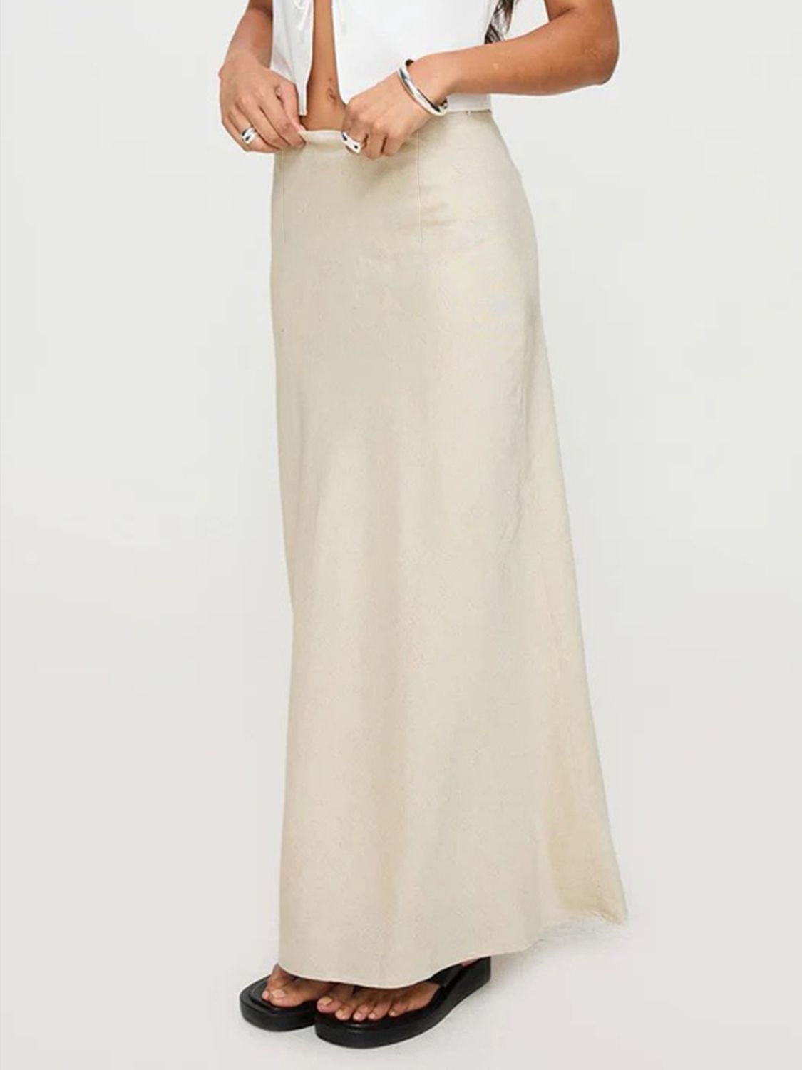 Devine Slim Maxi Skirt