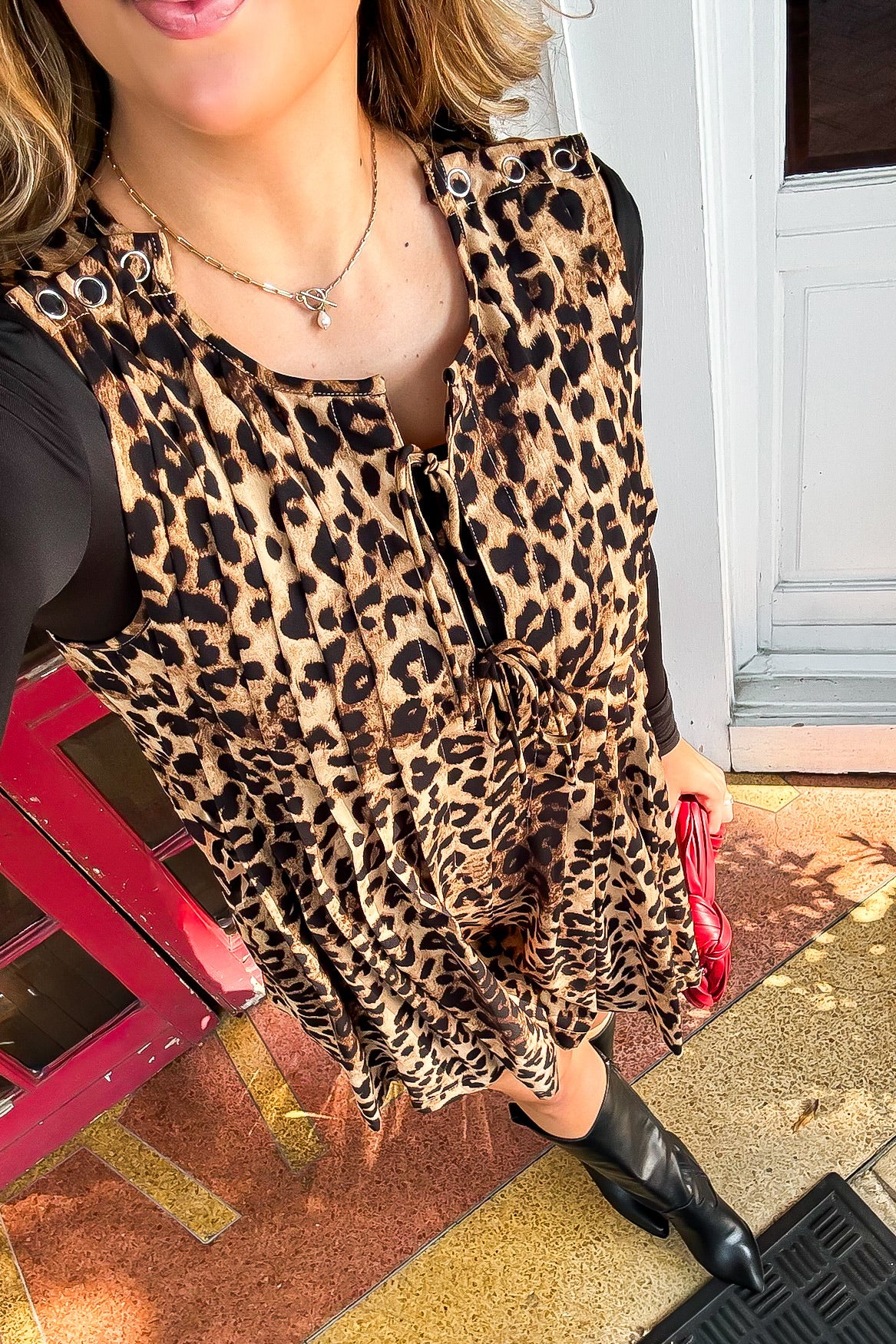 Slim Fit Pointed-Toe Cowboy Tall Boots