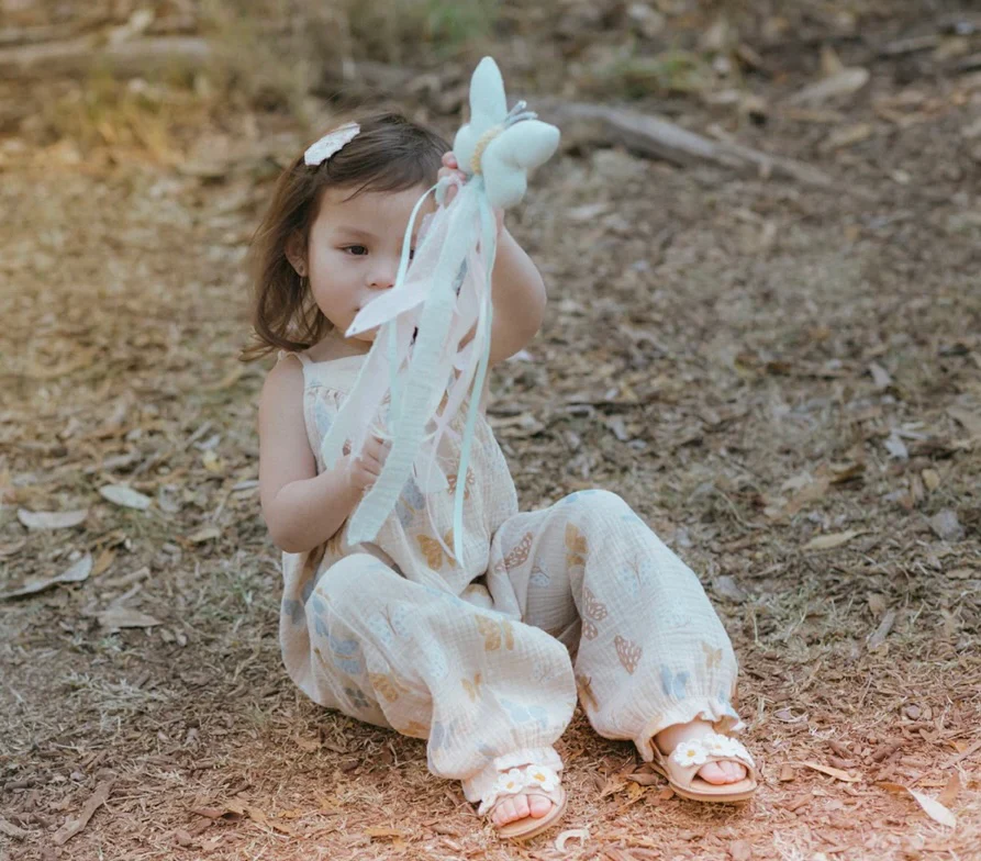 Jane Jumpsuit - Blue Butterfly