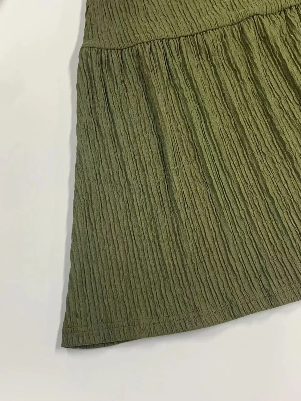 Women's Solid Crop Cami Top & A-line Skirt Two-piece Set, Casual Fashion Cozy Two Piece Outfits for Daily Outdoor Wear