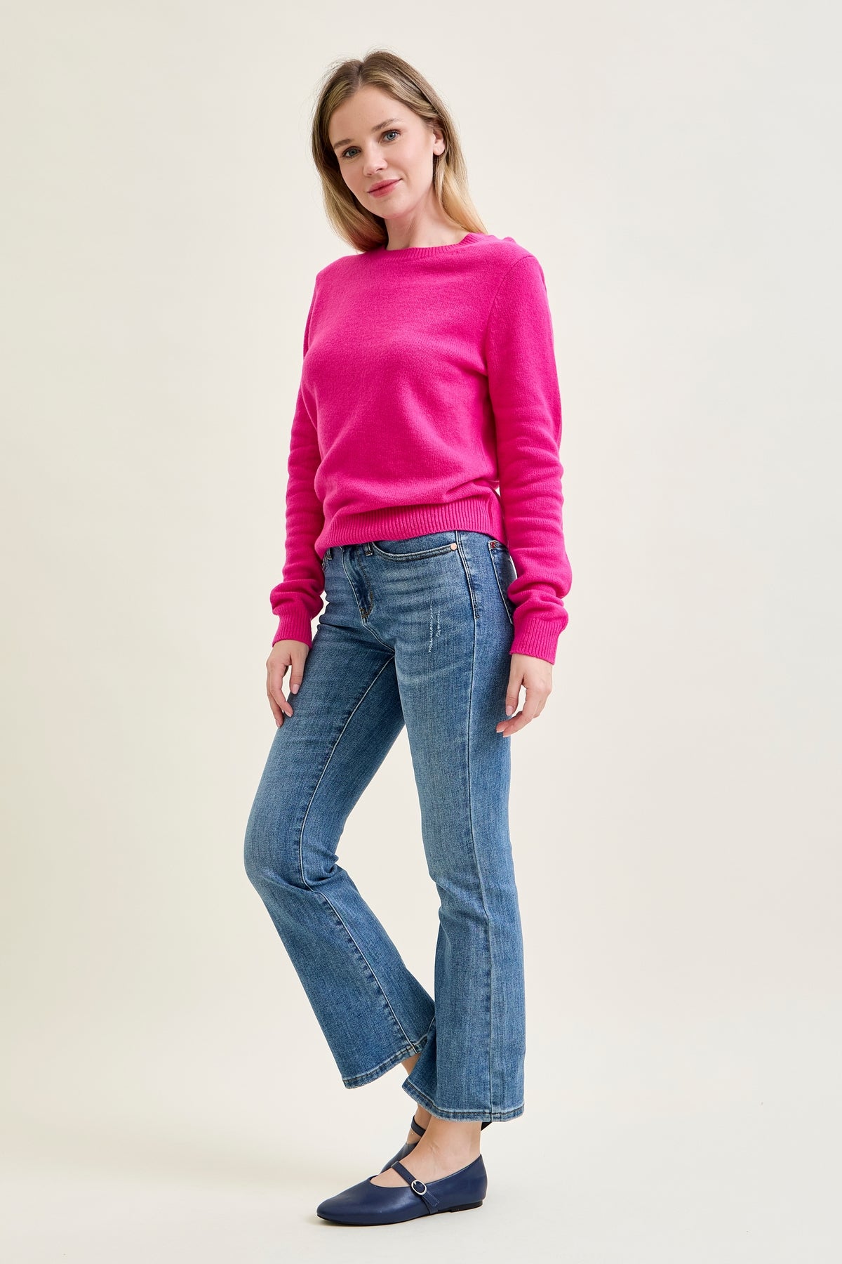 Daisy Medium Wash Premium Bootcut (Petite)