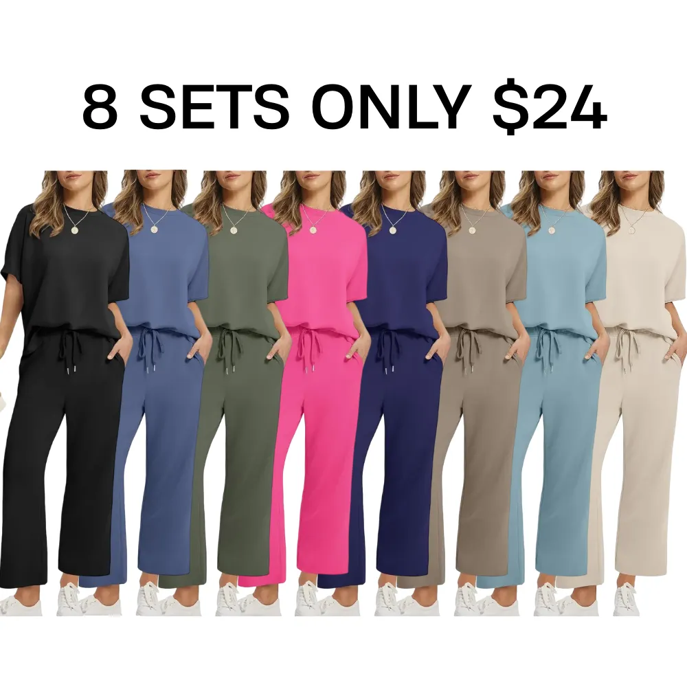 Two Piece Sets for Women Summer Outfits