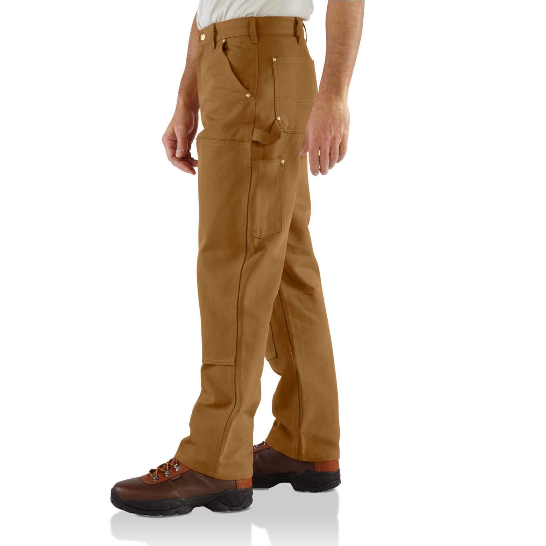 CHT Loose Fit Firm Duck Double-Front Logger Utility Trousers B01