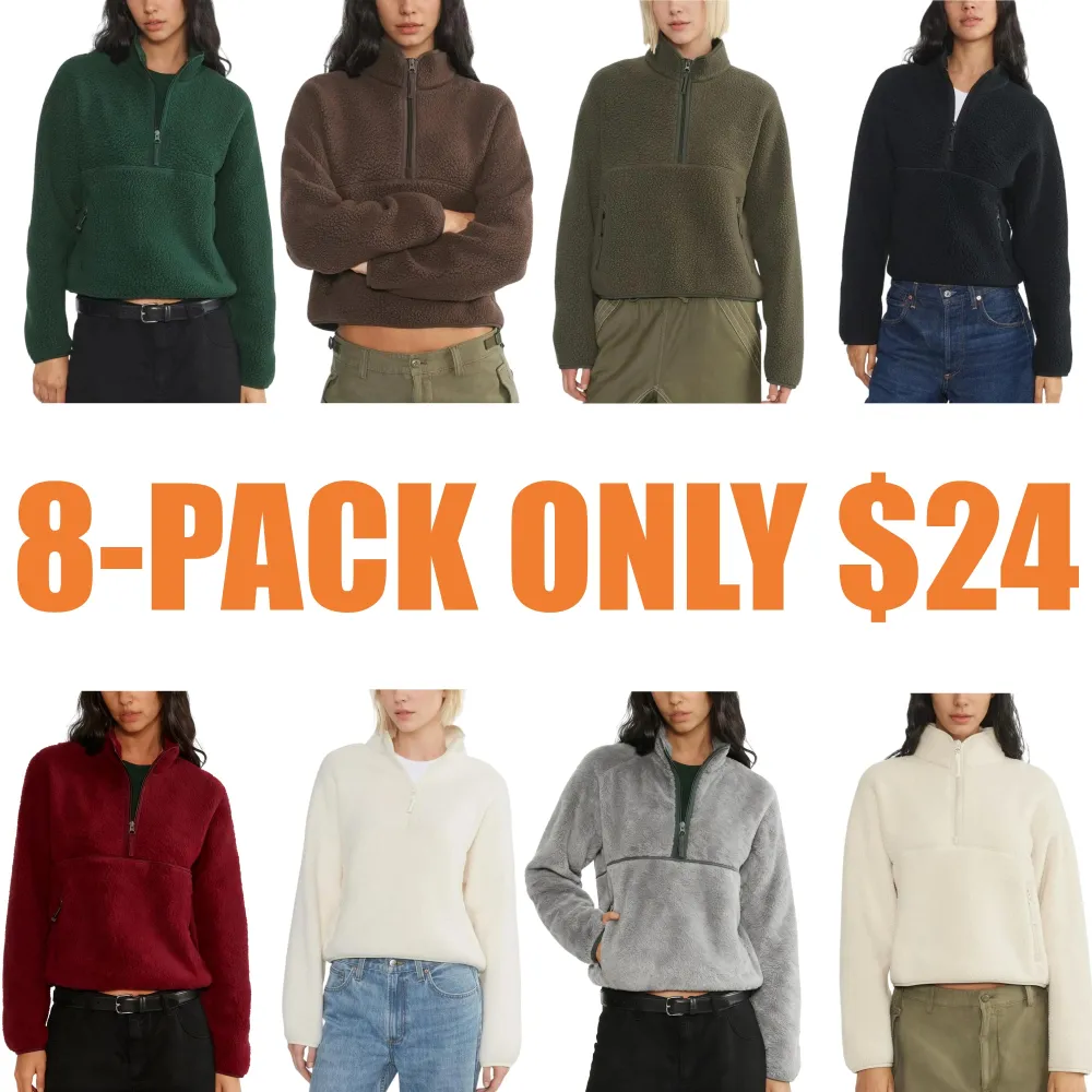 Womens Fleece Sweatshirts