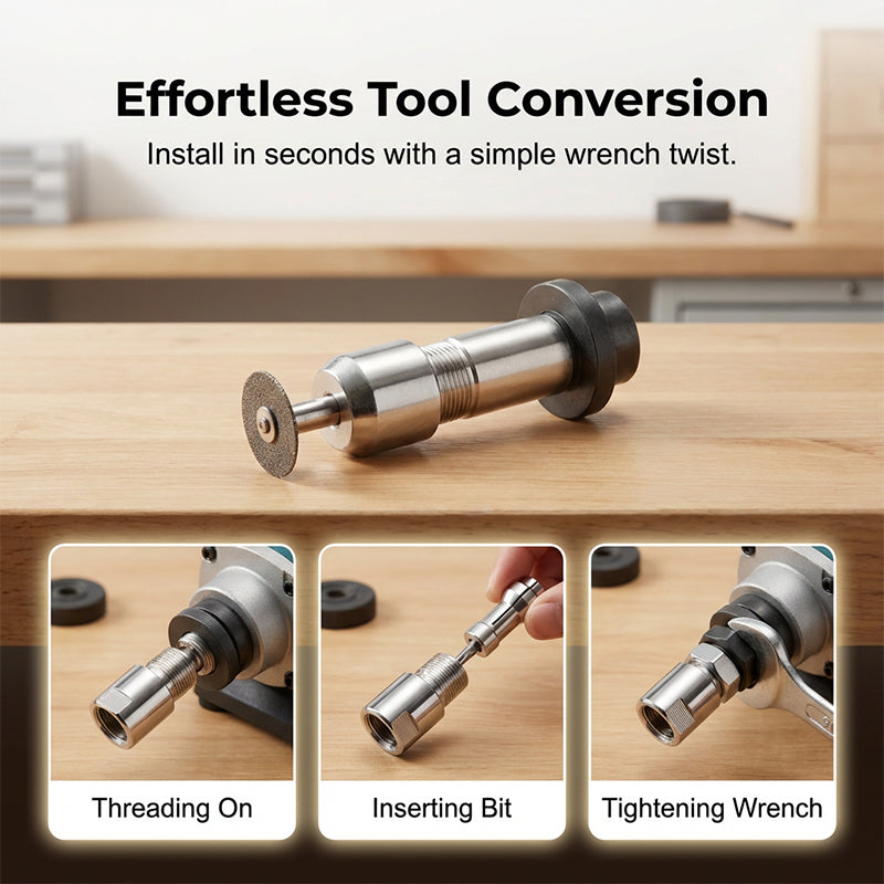 Angle Grinder to Die Grinder Adapter Chuck