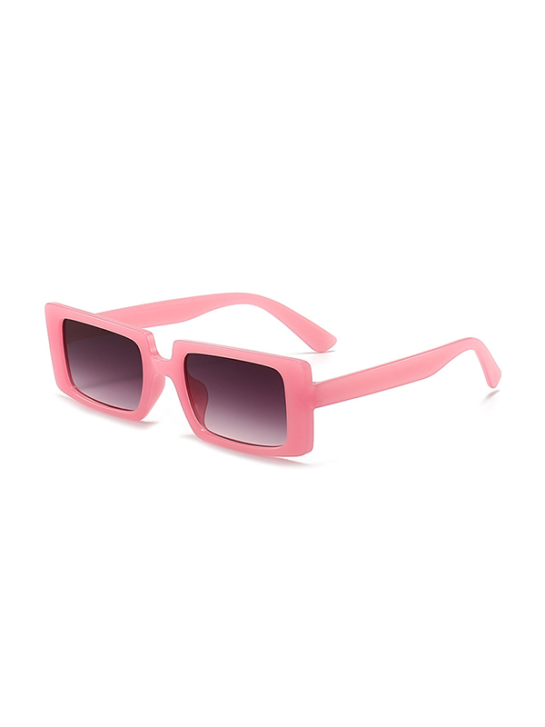 Geometric Sun-Protection Sunglasses Accessories
