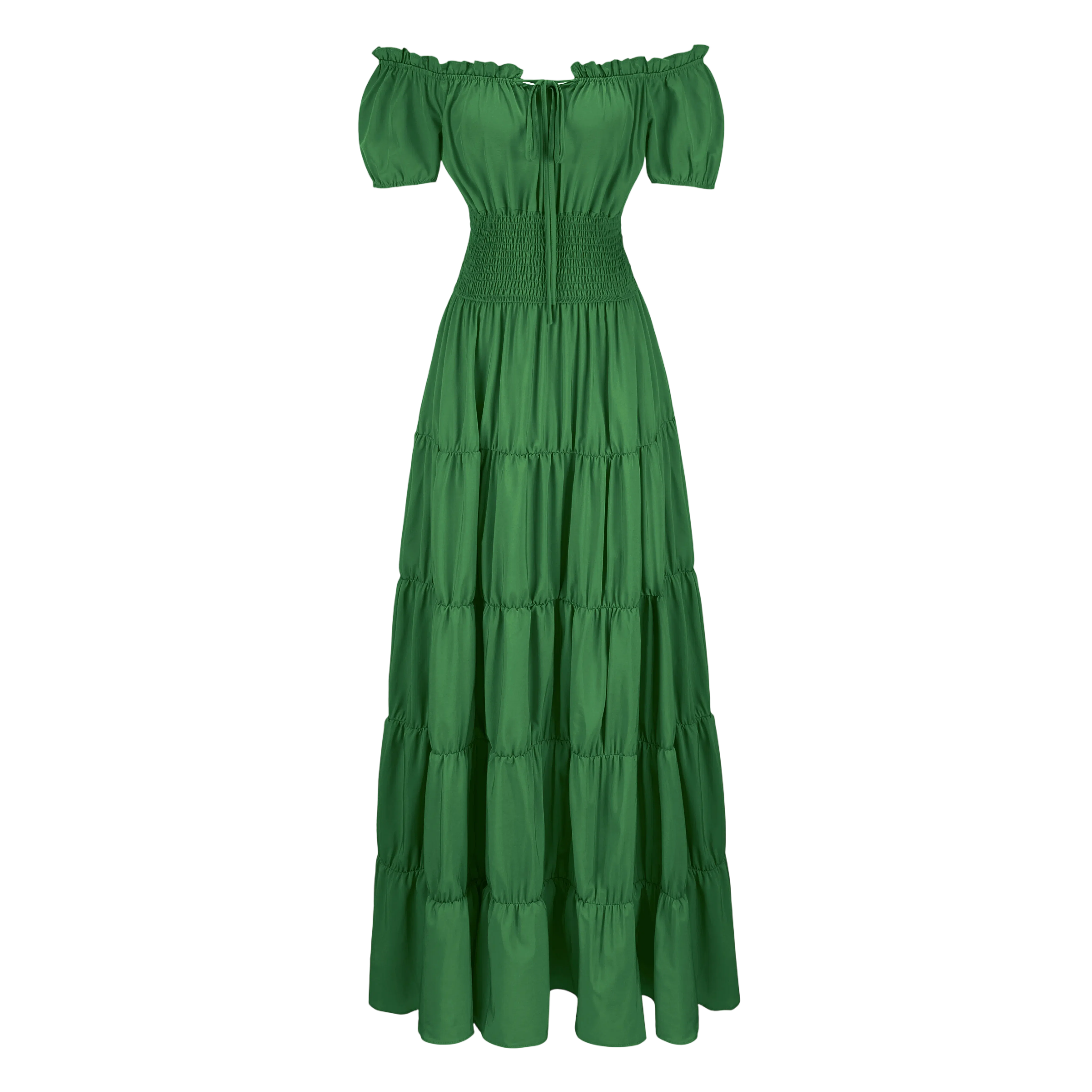 ✨Vintage Renaissance Lace-Up Maxi Dress