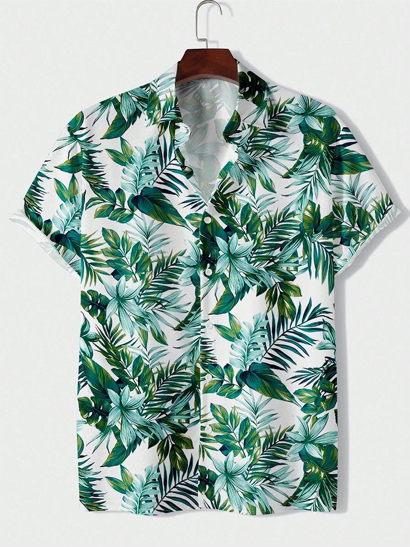 Men's Vacation Short Sleeve Printed Shirts Tops