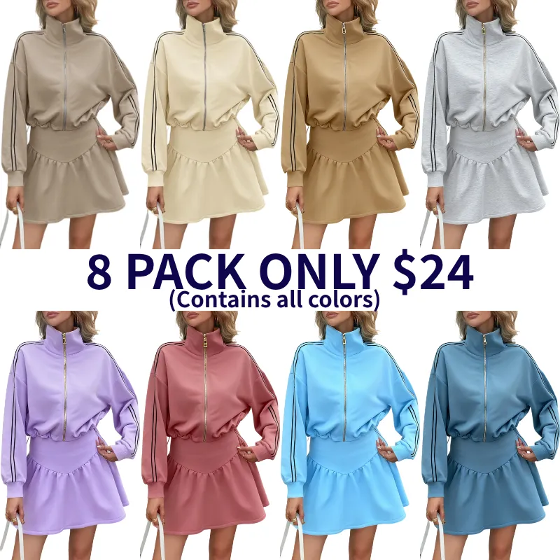 Womens 2 Piece Outfits Skirts Sets