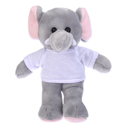 Soft Plush Elephant with Tee 8inch