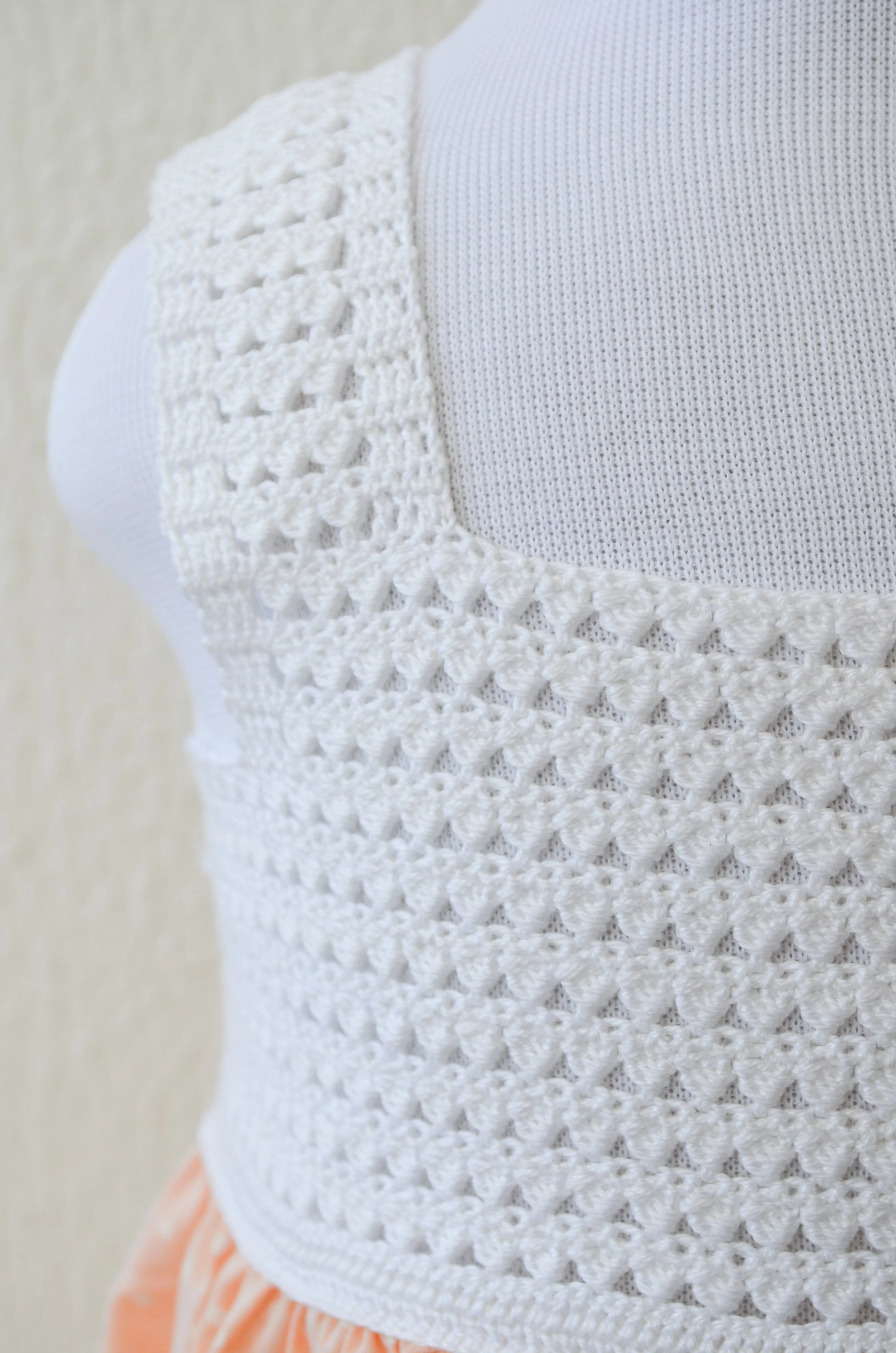 White Polka Dot Dress