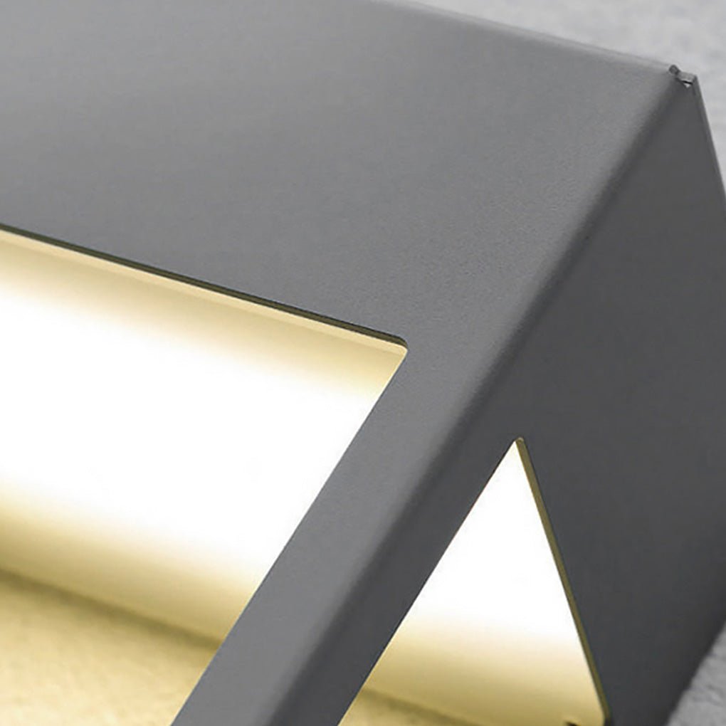 Minimalist Outdoor Waterproof Villa Courtyard Hollow Design LED Exterior Wall Lamp