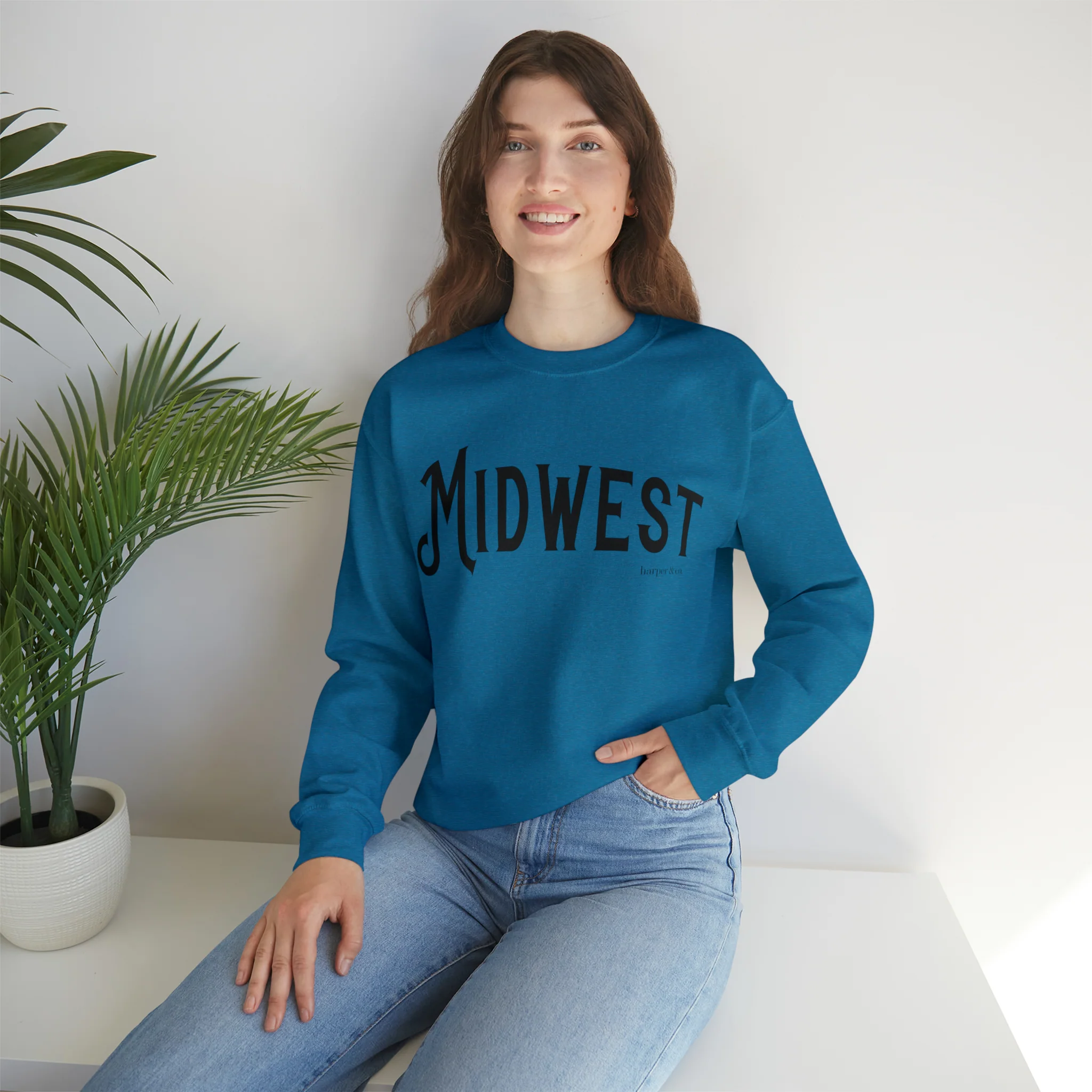 Midwest Unisex Heavy Blend? Crewneck Sweatshirt