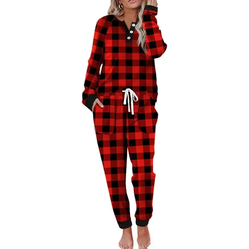 Two Piece Outfits for Women Lounge Sets Button Down Sweatshirt
