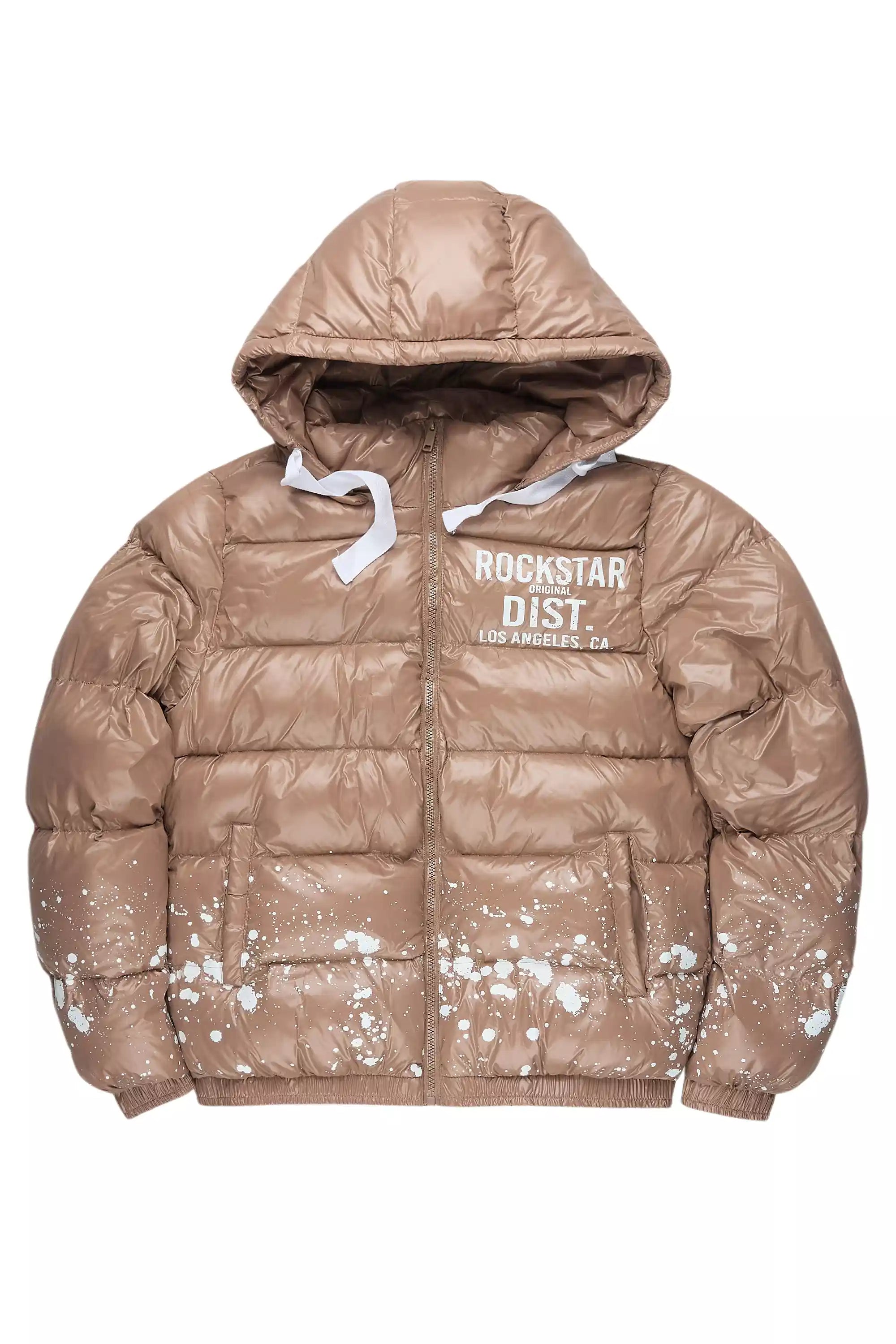 Art Dist. 2.0 Mocha Puffer Jacket