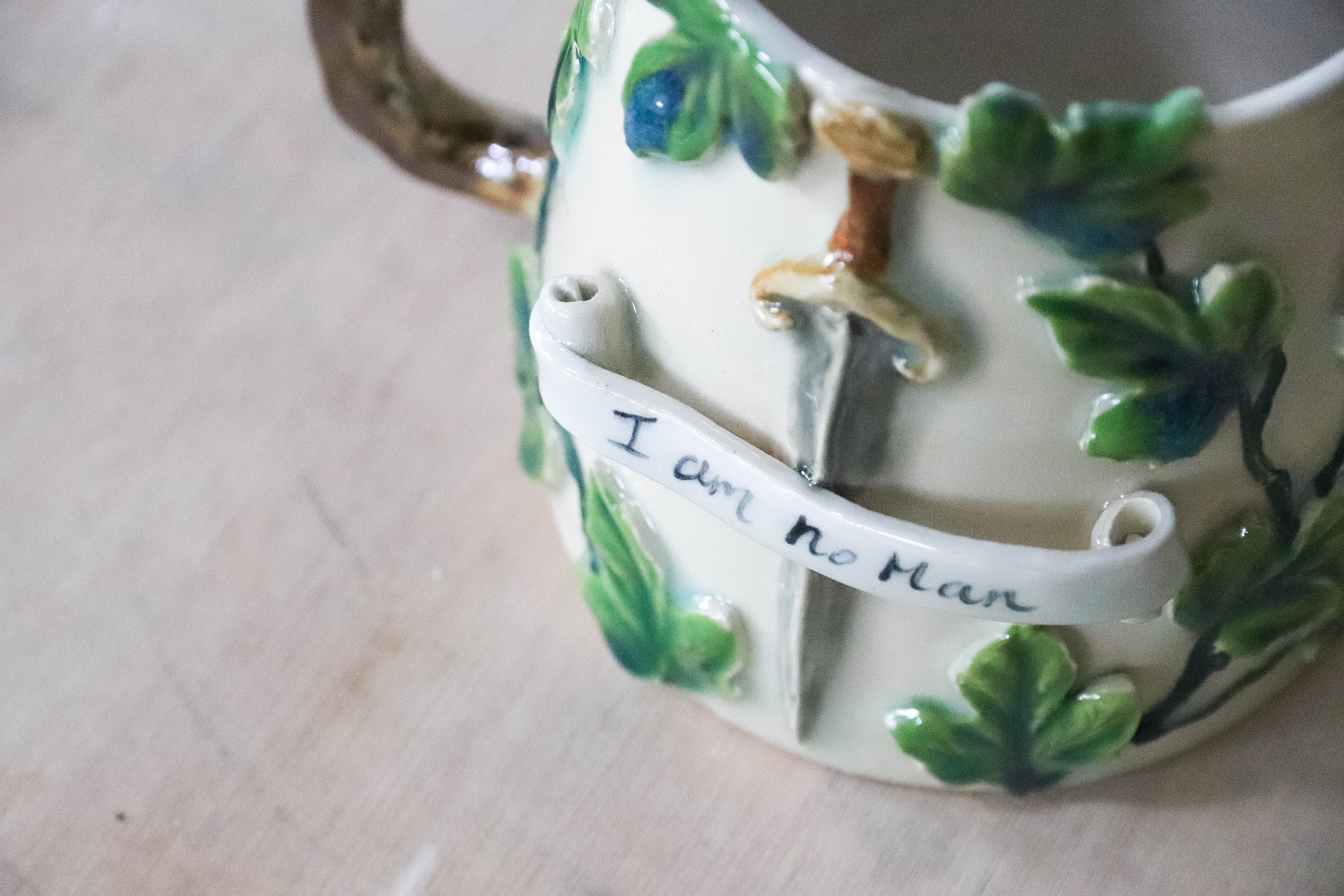 I am No Man Stoneware Mug