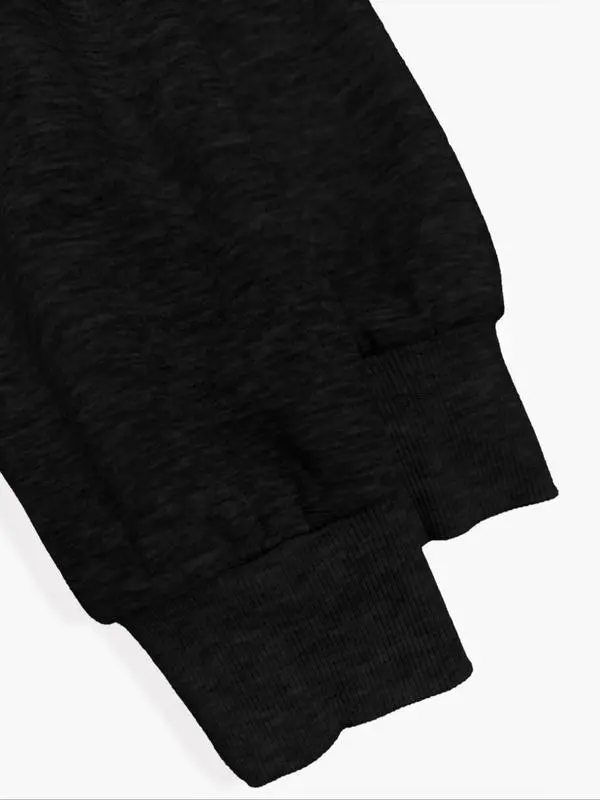 Women's Casual Drop Shoulder Top & Wide Leg Pants Set