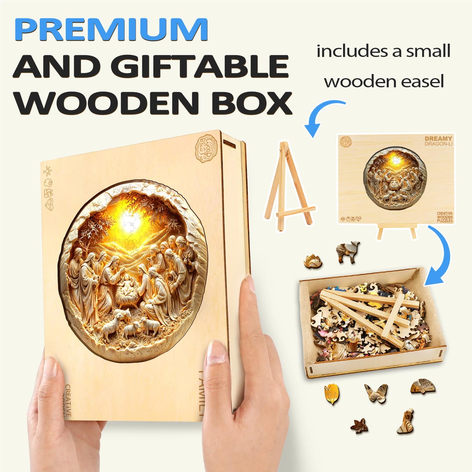 Savior comes Wooden Jigsaw Puzzle