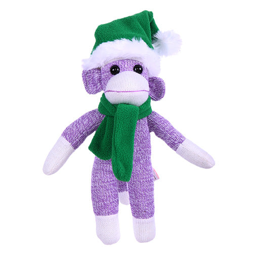 Sock Monkey Purple 16inch