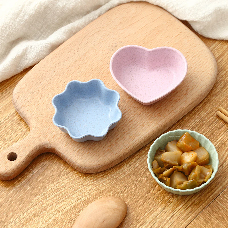 Colorful Leaf Shaped Dish