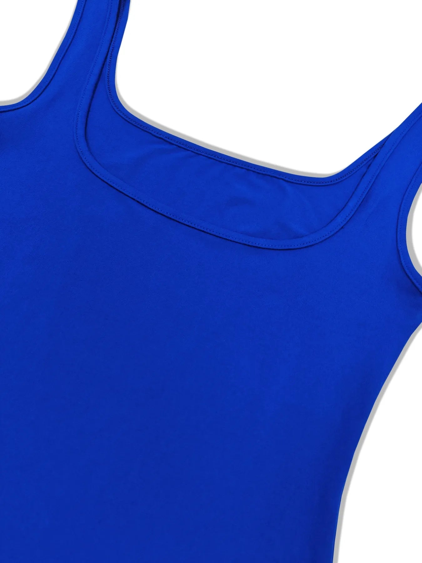 Square Neck Bodycon Mini Tank Dress