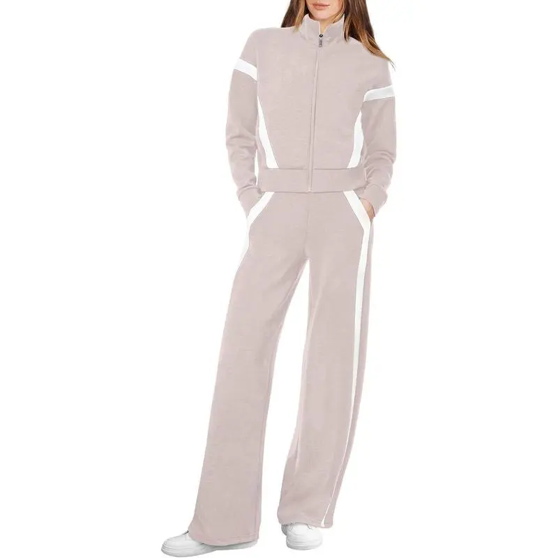 Women 2 Piece Outfits Tracksuit Matching Set