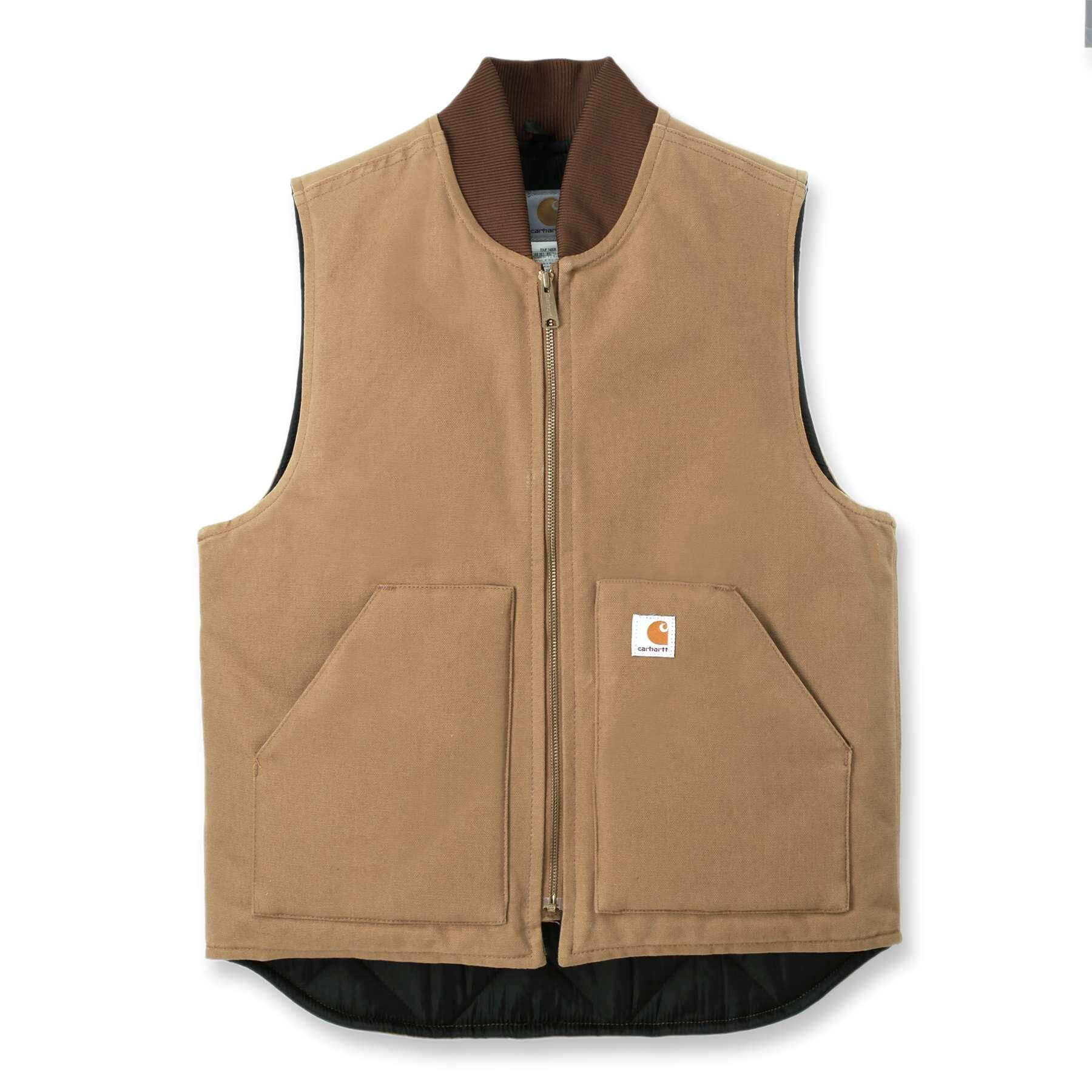 CHT V01 Insulated Relaxed Fit Rib Collar Gilet Vest 106676