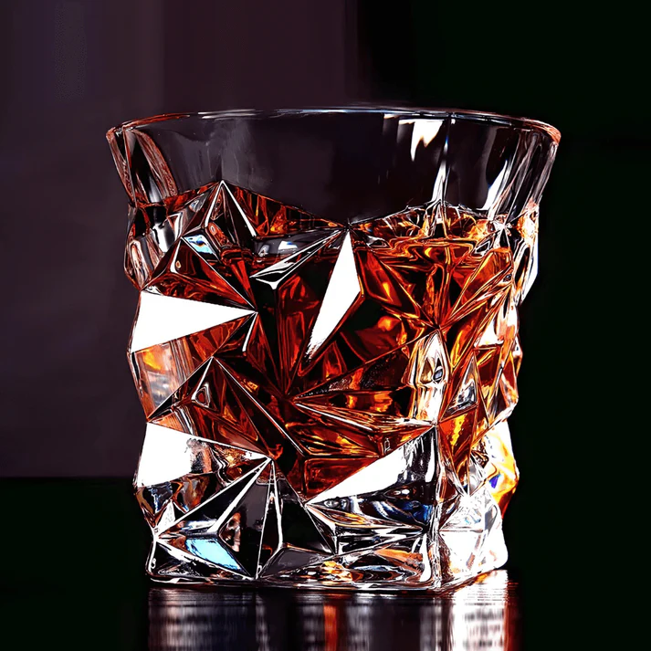 Japanese Crystal Whiskey Glasses 2-Pack