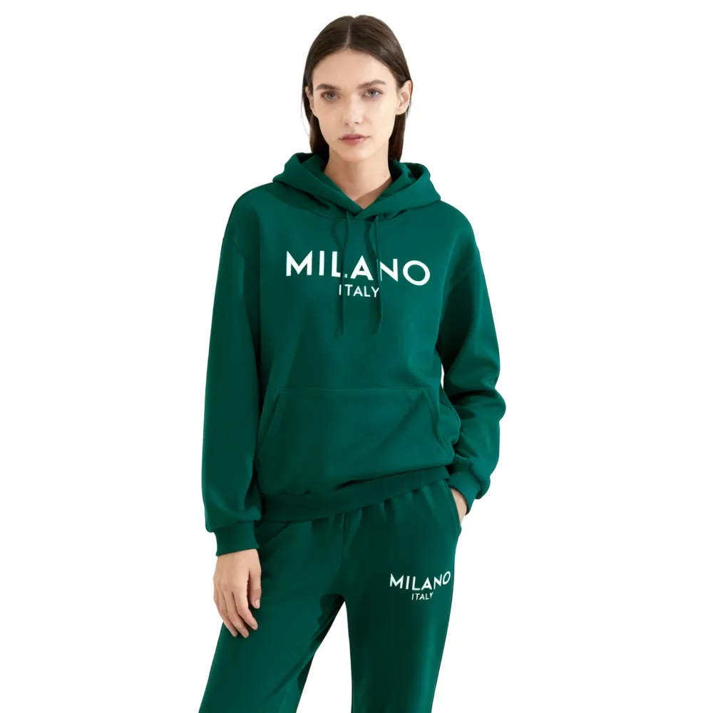 Wmen's Milano Printed Hoodie Set