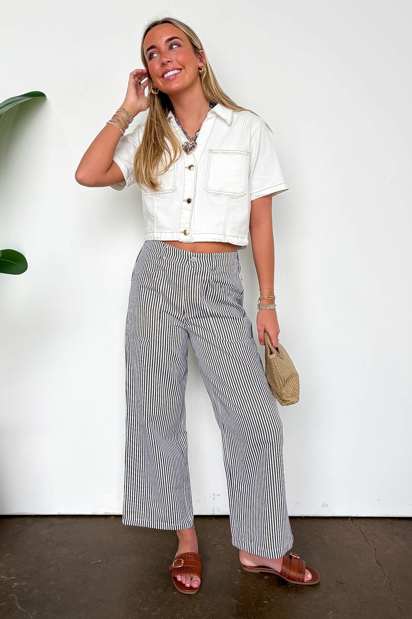 Pinstripe Pants