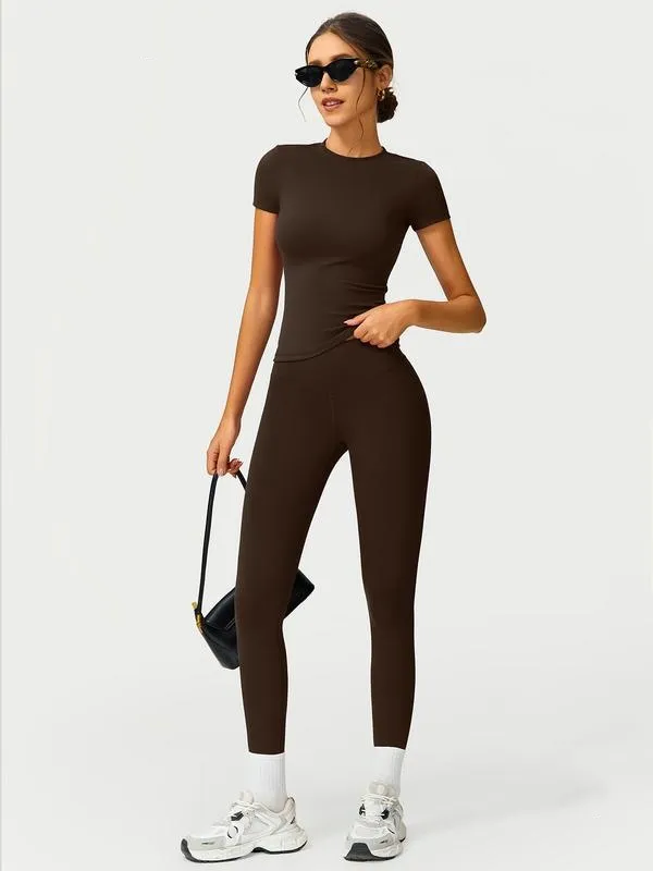 Women Quick Dry Yoga Set Workout Sportswear