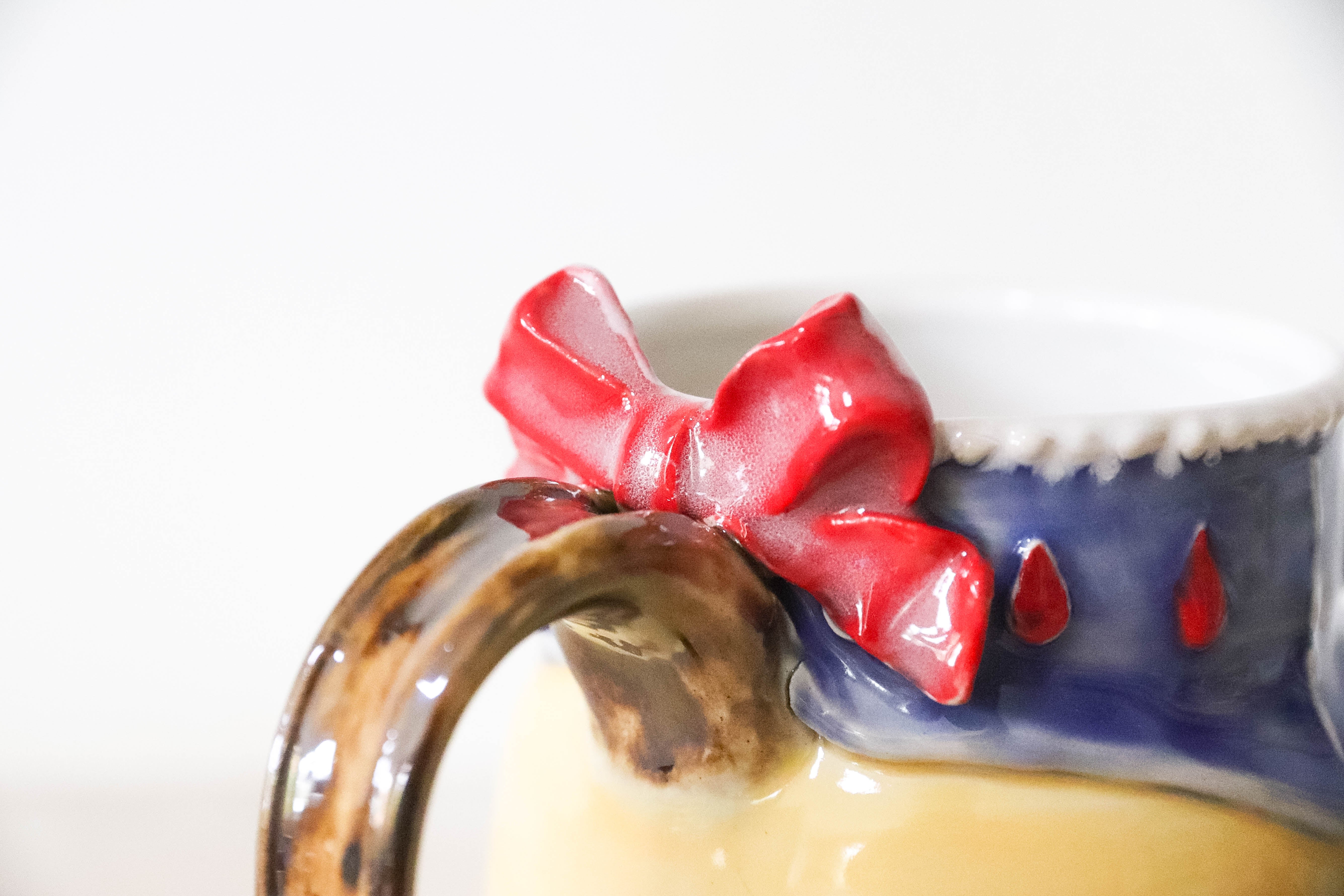 Snow White Dress Stoneware Mug