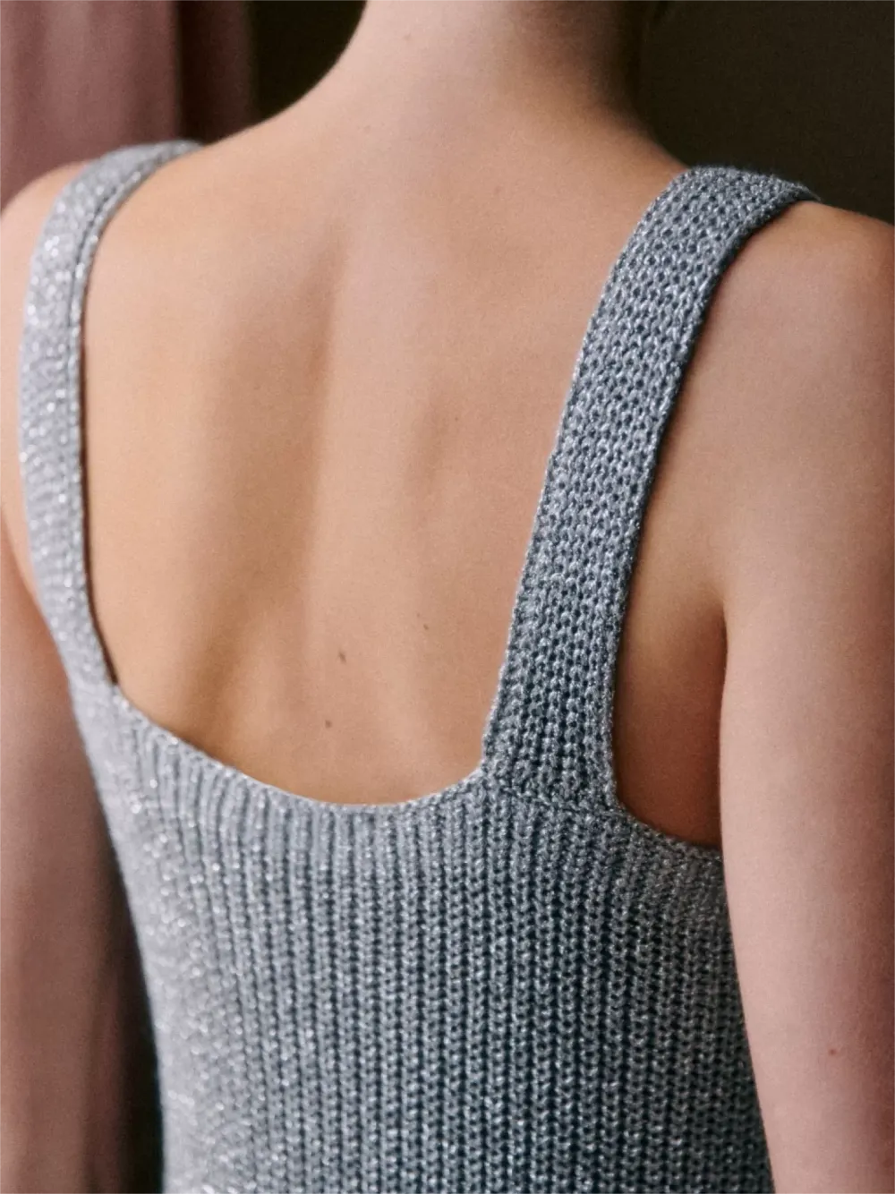 V-Neck Sleeveless Dress