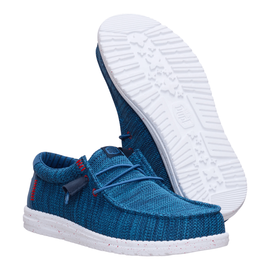 Wally Stretch Sox - Ensign Blue/Multi