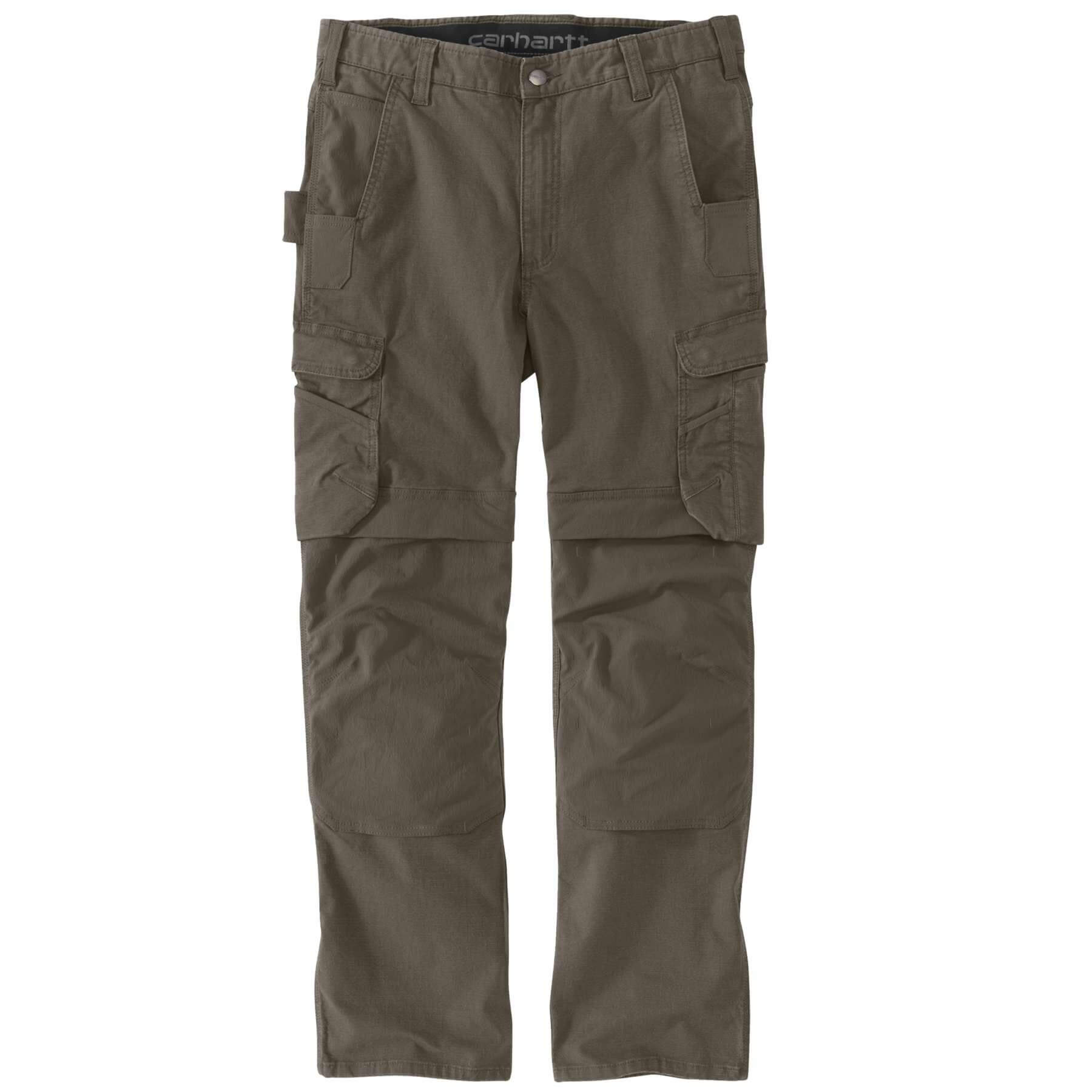 CHT Relaxed Straight Steel Rugged Flex Stretch Ripstop Double-Front Cargo Trousers 105072