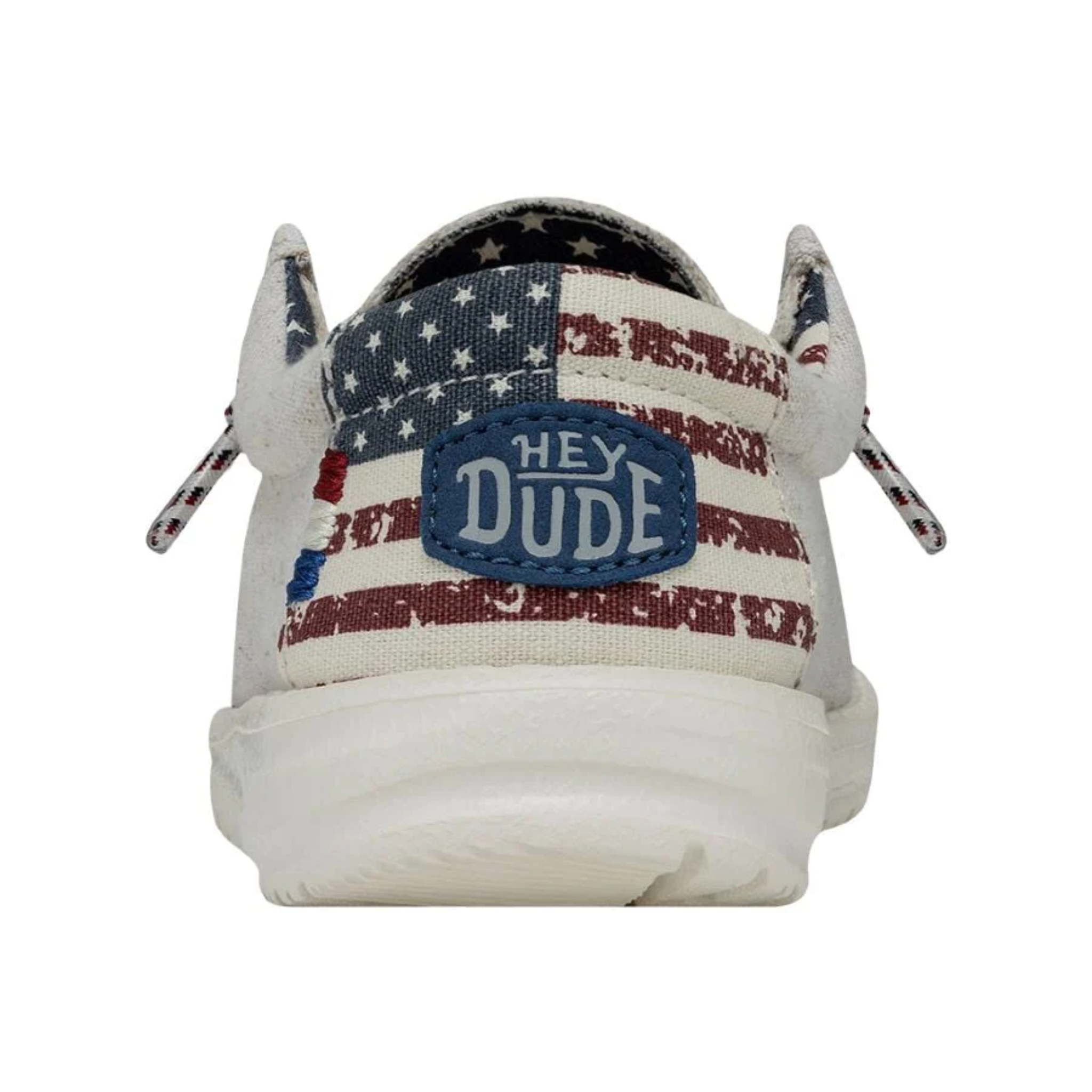 DUDE KIDS WALLY YOUTH OFF WHITE PATRIOTIC - 400401K1