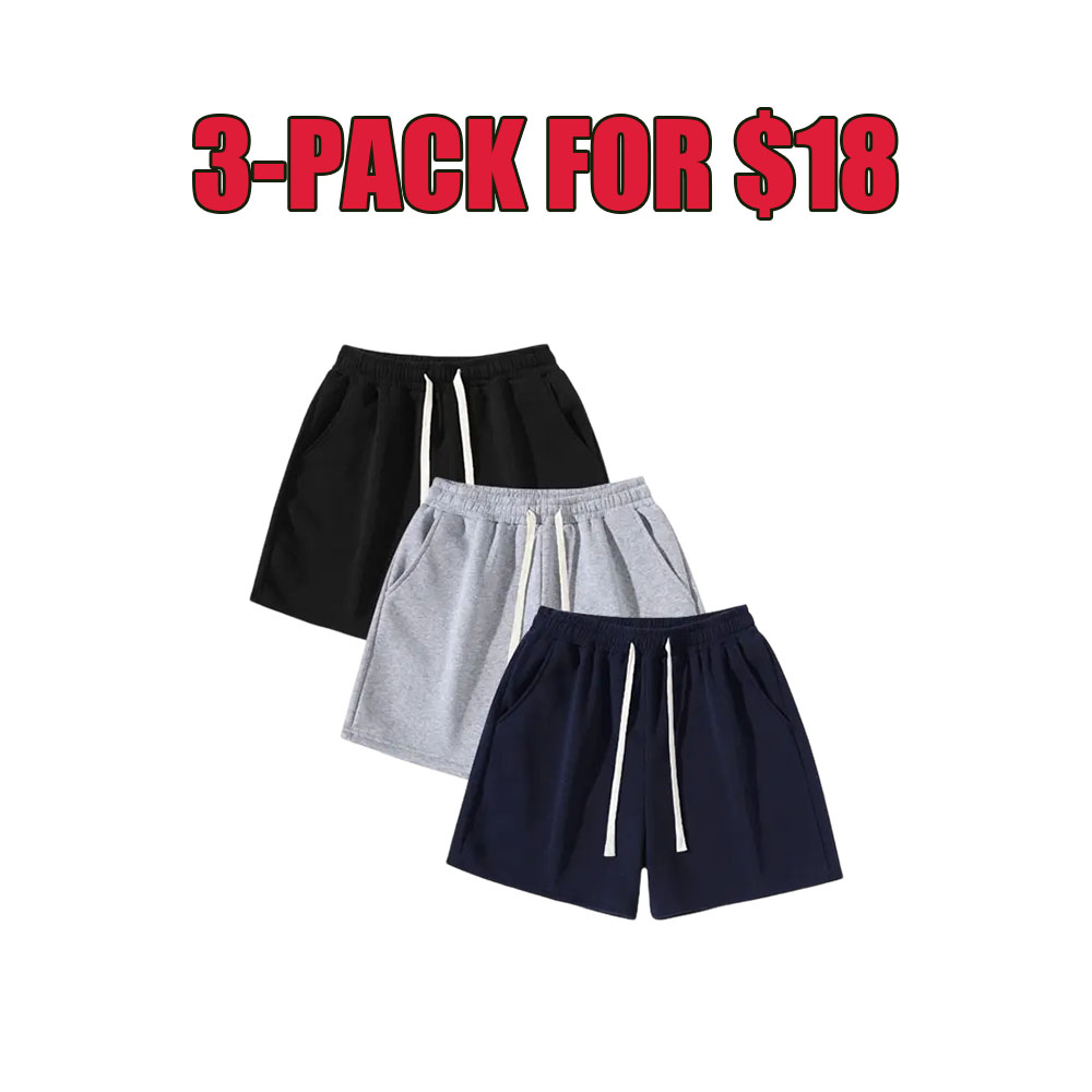 Lightweight Everyday Comfort Shorts (Unisex, XS–5XL)