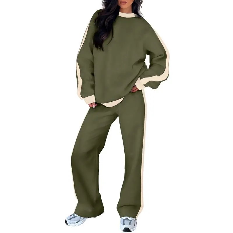 Women's 2 Piece Outfit Fleece Sweatsuit