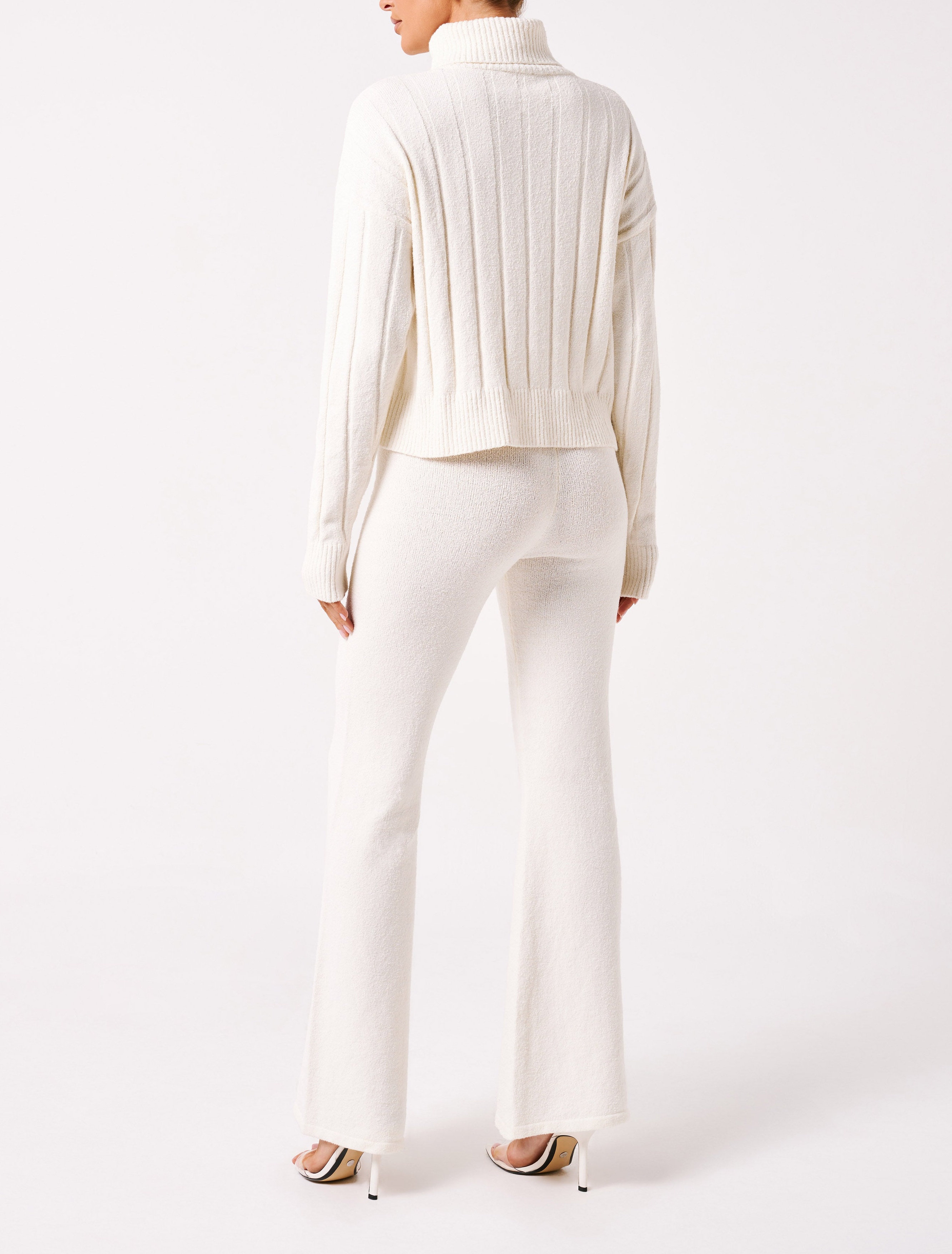 Ivory Knit Pants