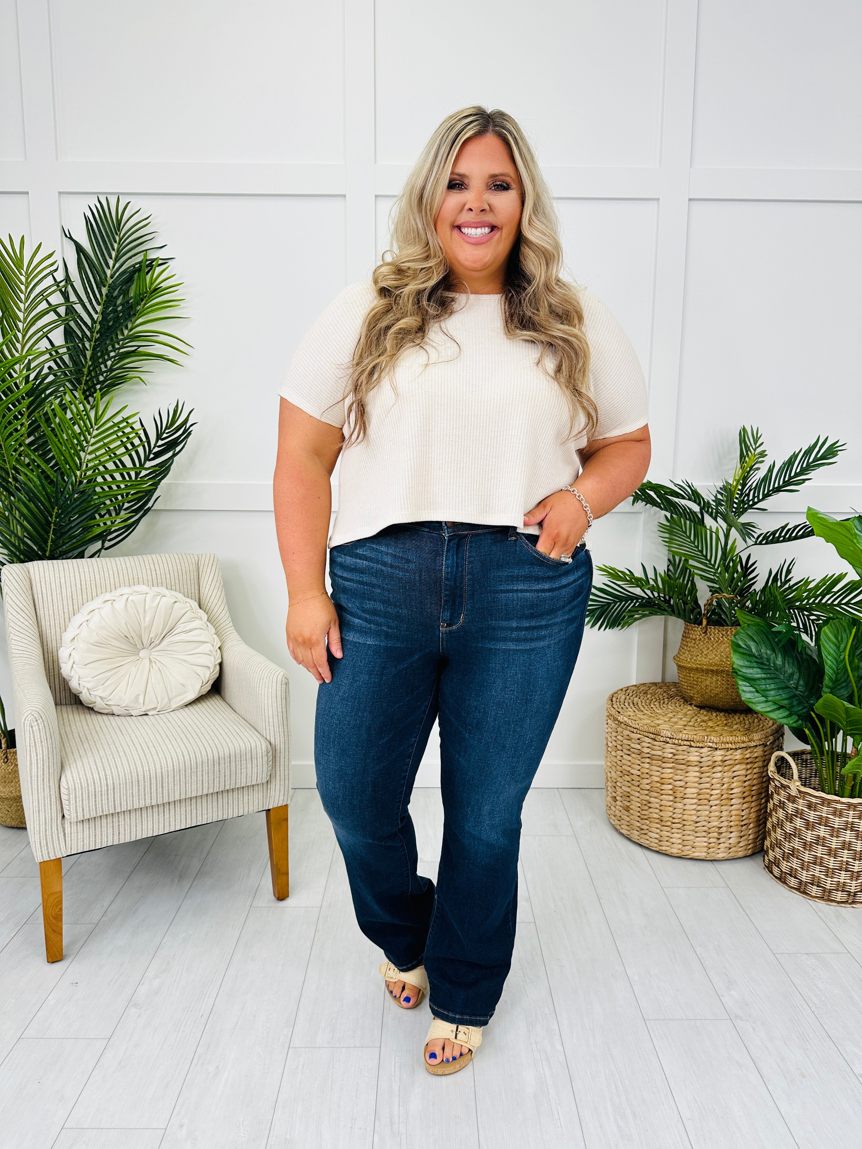 Judy Blue Curve Appeal Bootcut Jeans