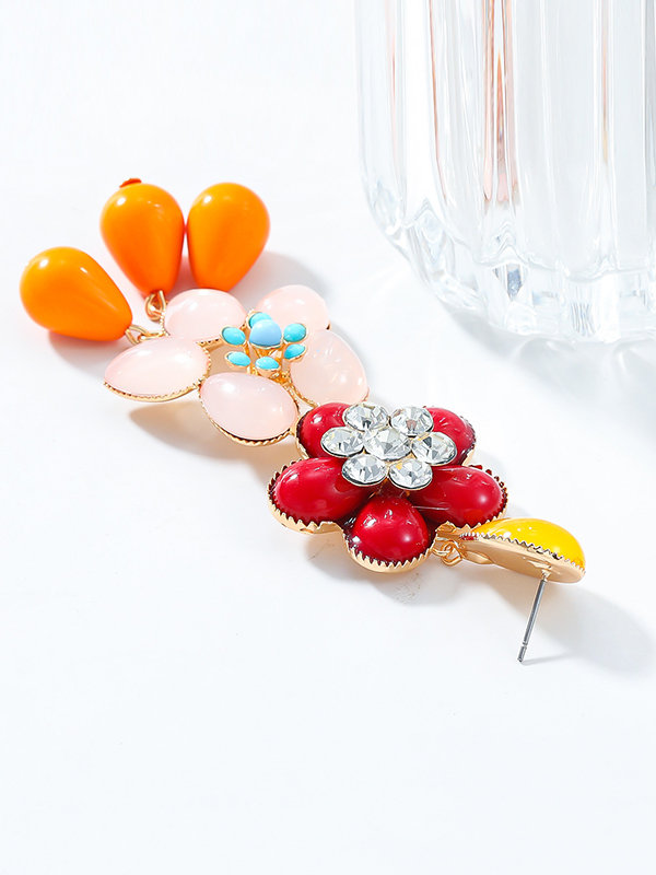 Geometric Drop Earrings