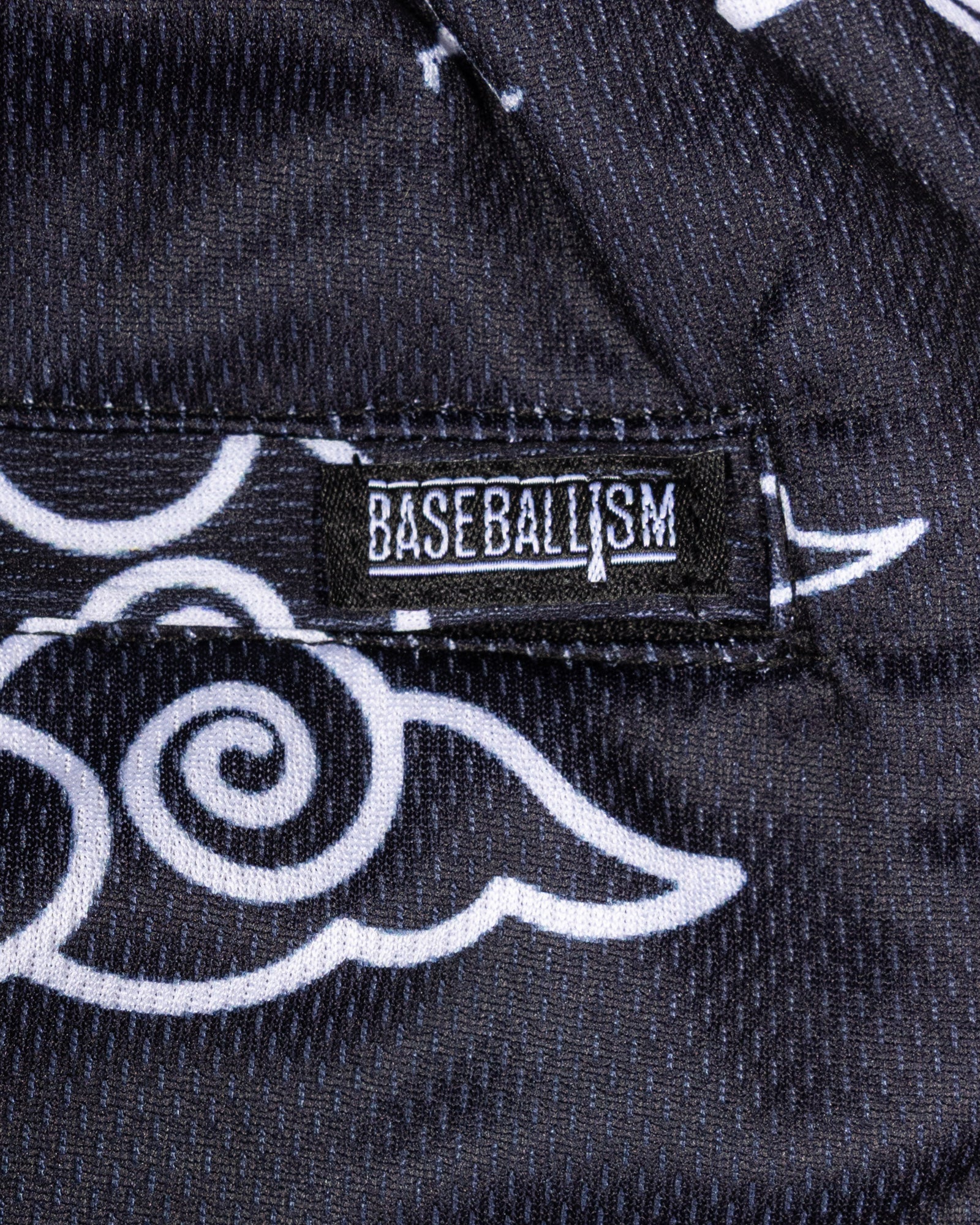 Kumo (Cloud) Anime Diamond Air Mesh Shorts Black
 - Youth