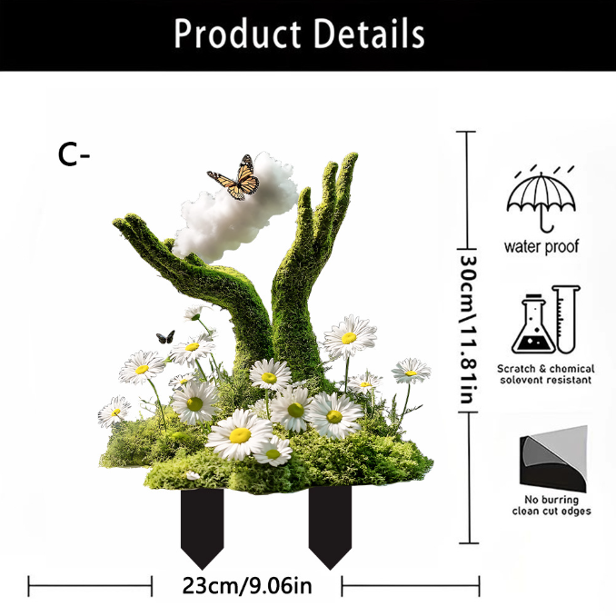Garden Stakes in the Enchanting Forest