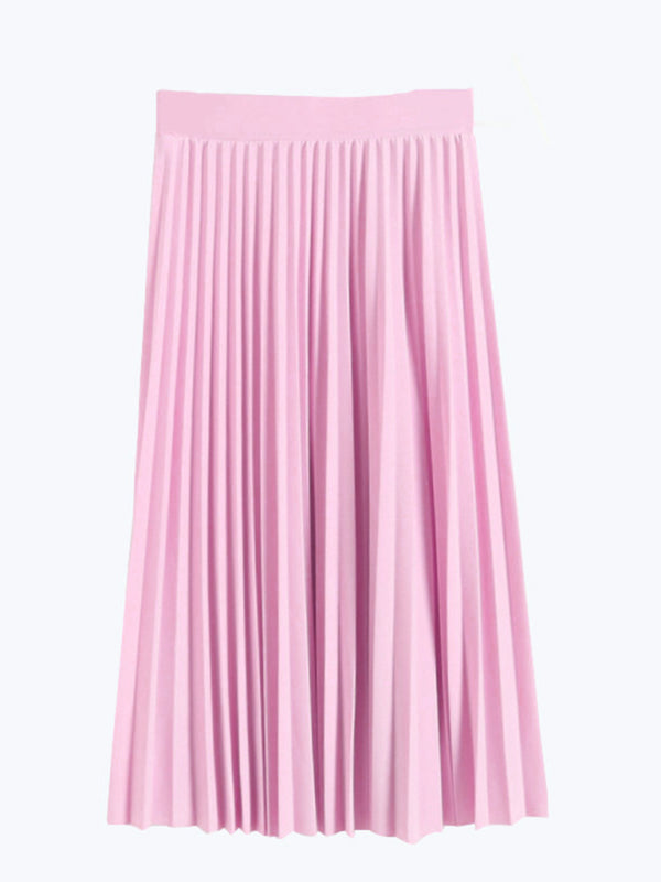 A-Line Skirt Midi Skirt
