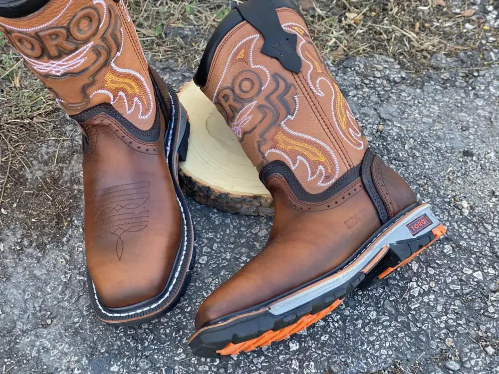 Men’s Toro Bravo Tan Steel Toe Work Boots