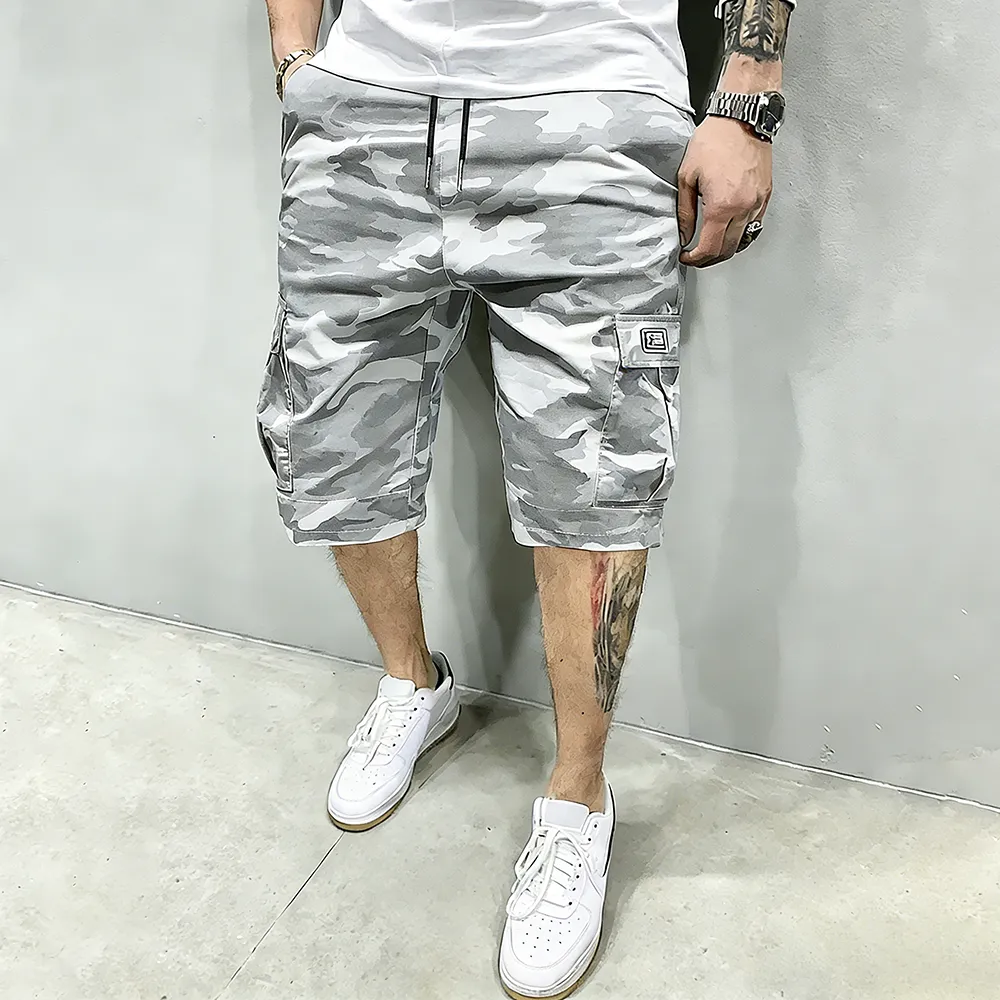 「🛒90%OFF only today」Men's Pockets Drawstring Cargo Shorts