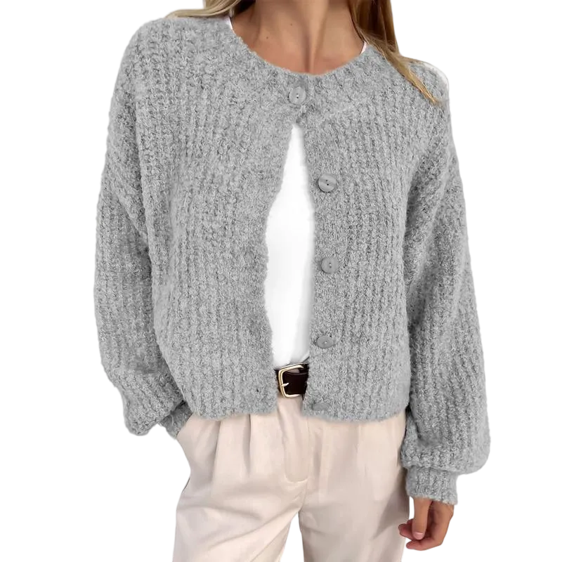Women's Chunky Knit Fall Cardigan Winter Long Sleeve Button Down